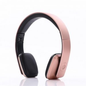 Pink headphones